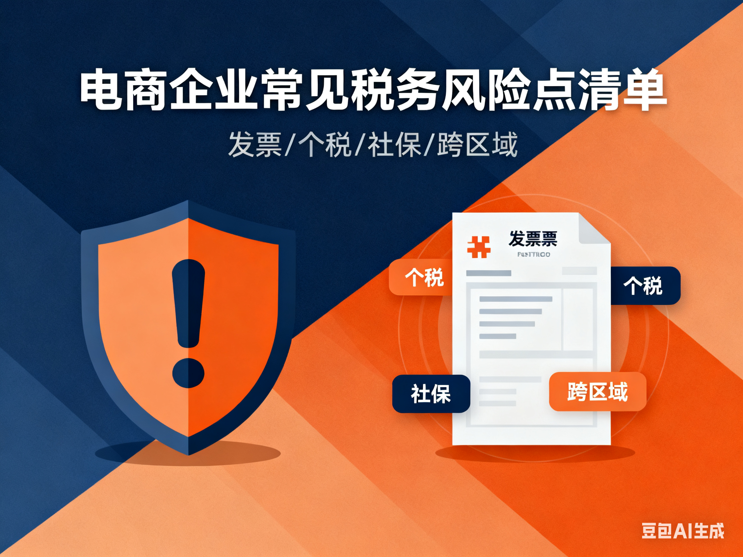电商企业常见税务风险点清单（